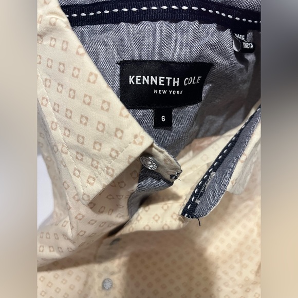 NWT KENNETH COLE NY dress Shirt /Kids /Size 6 - Picture 3 of 6